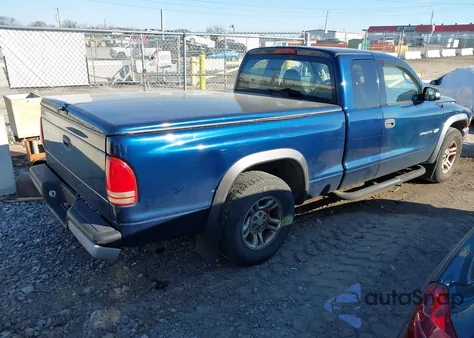 2002 Dodge Dakota z USA, uszkodzony, nr VIN 1B7GL12X42S710614